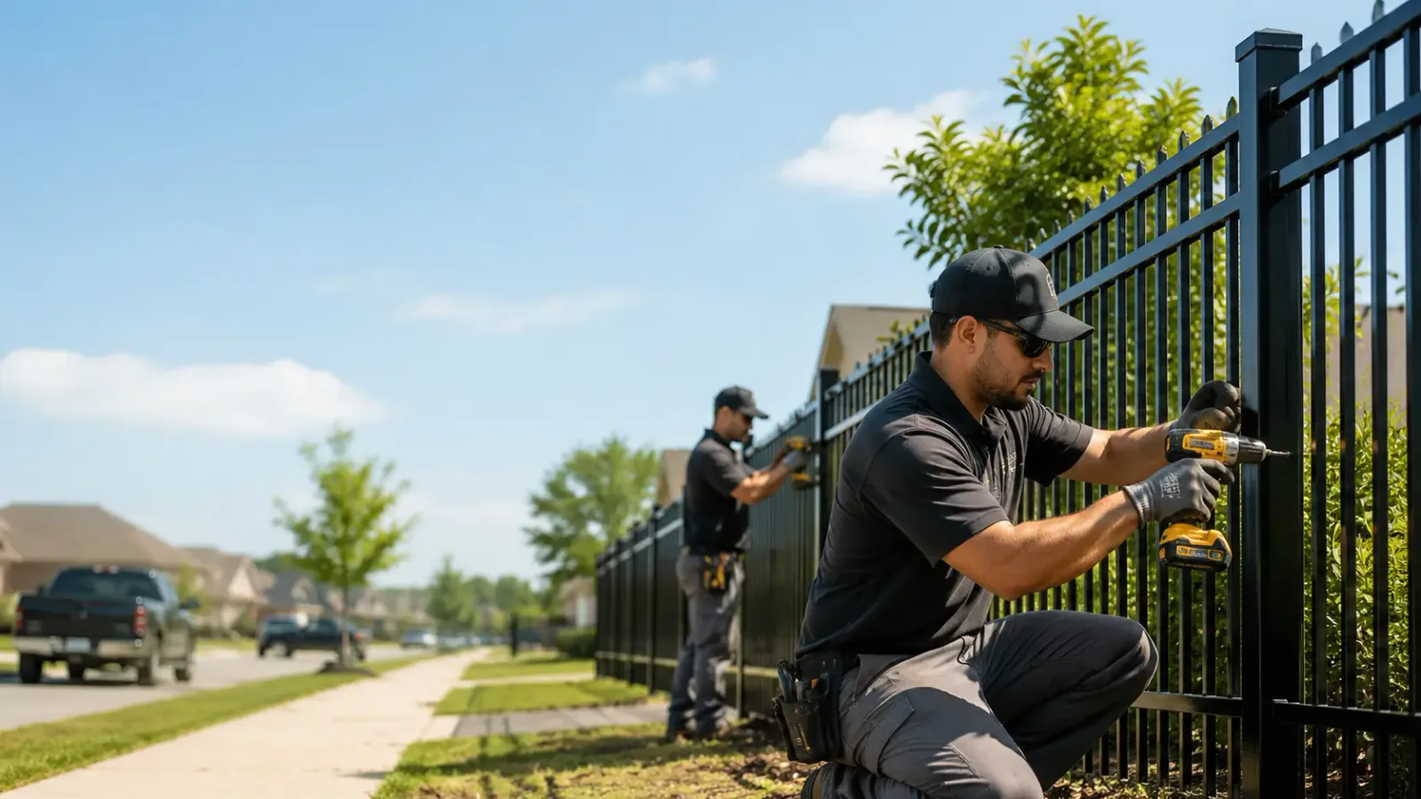 Metal Fence Installation in Donaldsonville, LA